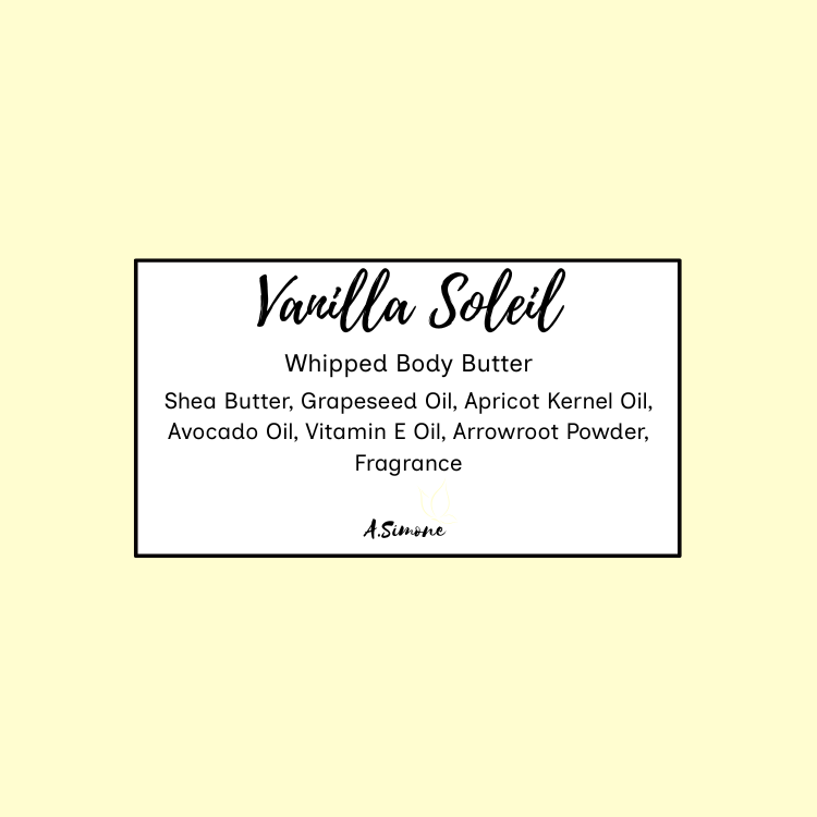 Vanilla Soleil Whipped Body Butter