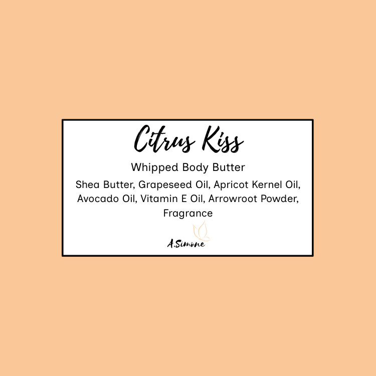 Citrus Kiss Whipped Body Butter